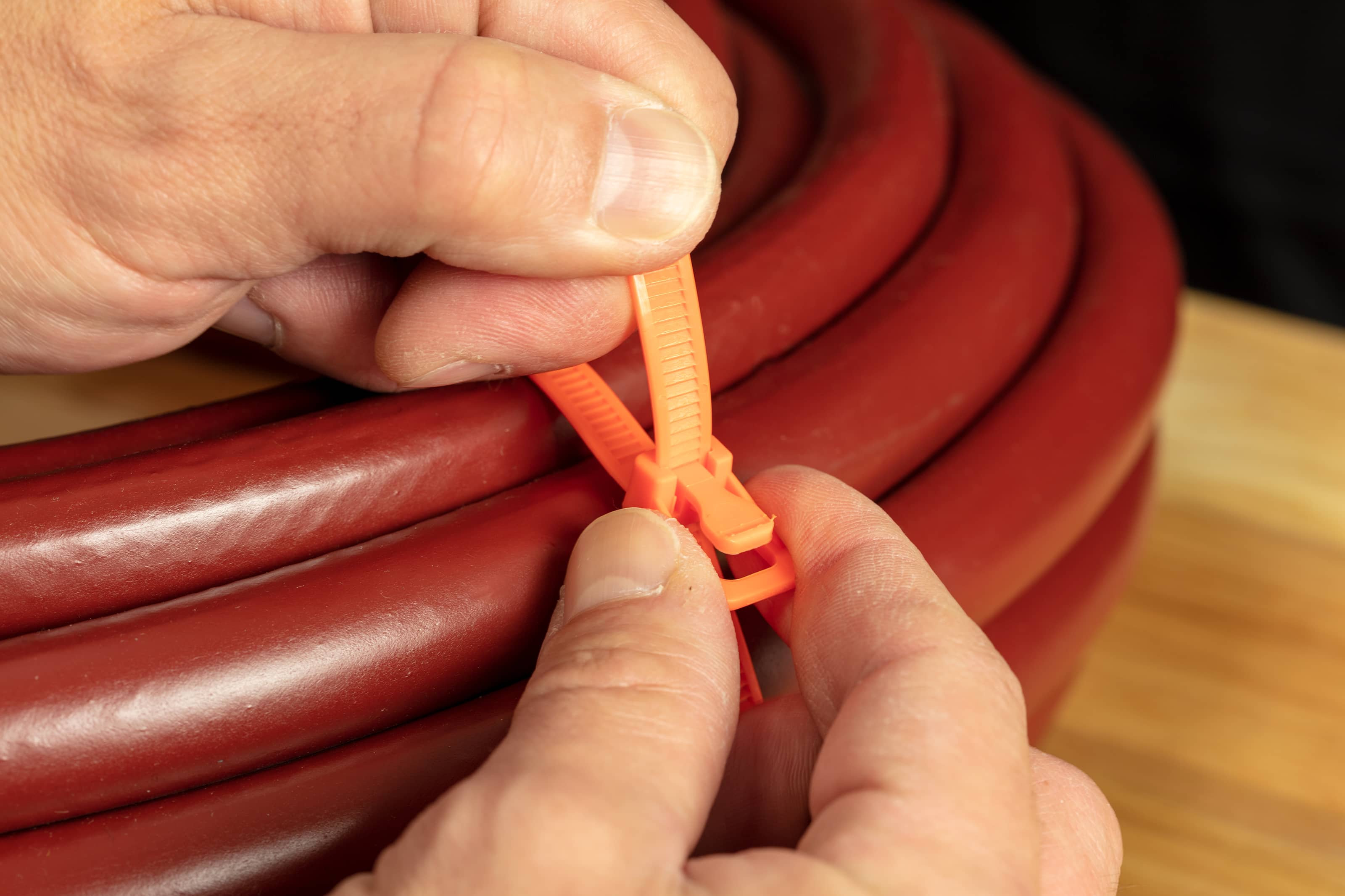 Step 2 - Insert and pull tight