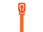 Picture of EveryTie 8 Inch Orange Reusable Tie - 100 Pack