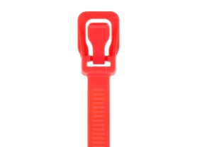 Picture of RETYZ WorkTie 14 Inch Red Releasable Tie - 100 Pack