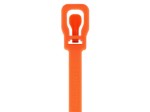 Picture of EveryTie 8 Inch Orange Reusable Tie - 100 Pack