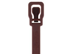 Picture of RETYZ WorkTie 14 Inch Brown Releasable Tie - 100 Pack