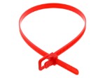 Picture of WorkTie 14 Inch Red Reusable Tie - 100 Pack