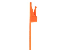 Picture of EveryTie 10 Inch Fluorescent Orange Releasable Tie - 20 Pack