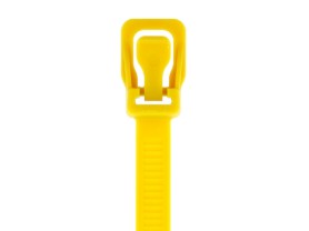 Picture of RETYZ WorkTie 14 Inch Yellow Releasable Tie - 20 Pack