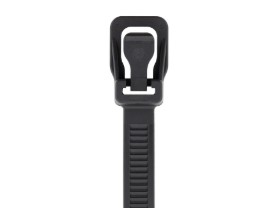 Picture of RETYZ WorkTie 18 Inch Black Releasable Tie - 20 Pack