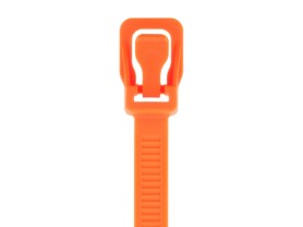 Picture of RETYZ WorkTie 24 Inch Fluorescent Orange Releasable Tie - 20 Pack