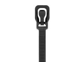 Picture of 8 Inch HeatGuard Releasable/Reusable Cable Tie - 20 Pack
