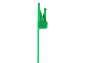 Picture of 16 Inch 50 Lbs Green Releasable/Reusable Cable Tie - 20 Pack
