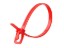 Picture of 16 Inch 50 Lbs Red Releasable/Reusable Cable Tie - 100 Pack