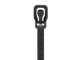 Picture of RETYZ EveryTie 16 Inch Black Releasable Tie - 100 Pack