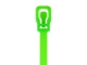Picture of RETYZ EveryTie 12 Inch Fluorescent Green Releasable Tie - 100 Pack