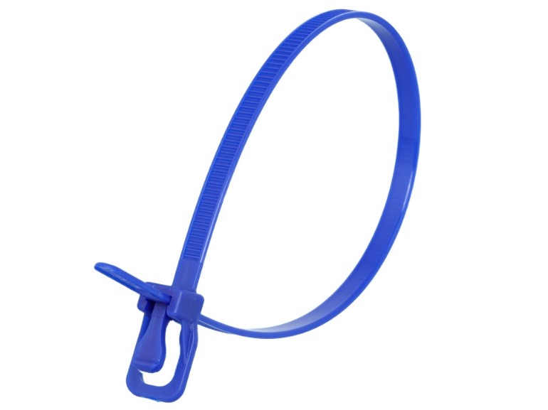 Picture of RETYZ EveryTie 16 Inch Blue Releasable Tie -20 Pack