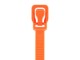 Picture of RETYZ WorkTie 8 Inch Fluorescent Orange Releasable Tie - 100 Pack