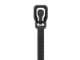 Picture of 6 Inch Heat Stabilized Releasable/Reusable Cable Tie - 20 Pack