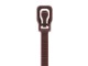 Picture of 16 Inch 50 Lbs Brown Releasable/Reusable Cable Tie - 20 Pack