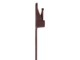 Picture of 16 Inch 50 Lbs Brown Releasable/Reusable Cable Tie - 20 Pack