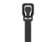 Picture of 14 Inch 120 Lbs Black Releasable/Reusable Cable Tie - 10 Pack